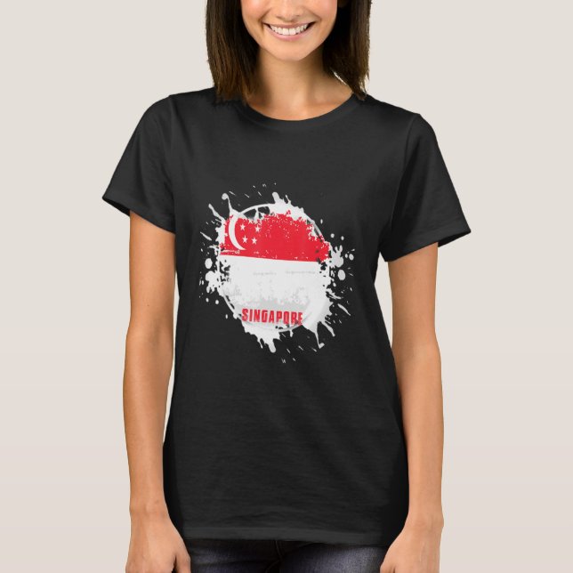 Camiseta Splash de Singapura (Frente)