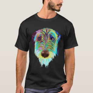 Camiseta Splash Dog Irish Wolfhound