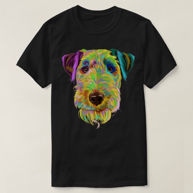 Camiseta Splash Dog Welsh Terrier (Frente do Design)