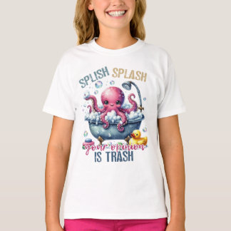 Camiseta Splash Splash Sua Opinião É Lixo
