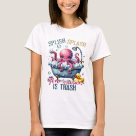 Camiseta Splash Splash Sua Opinião É Lixo