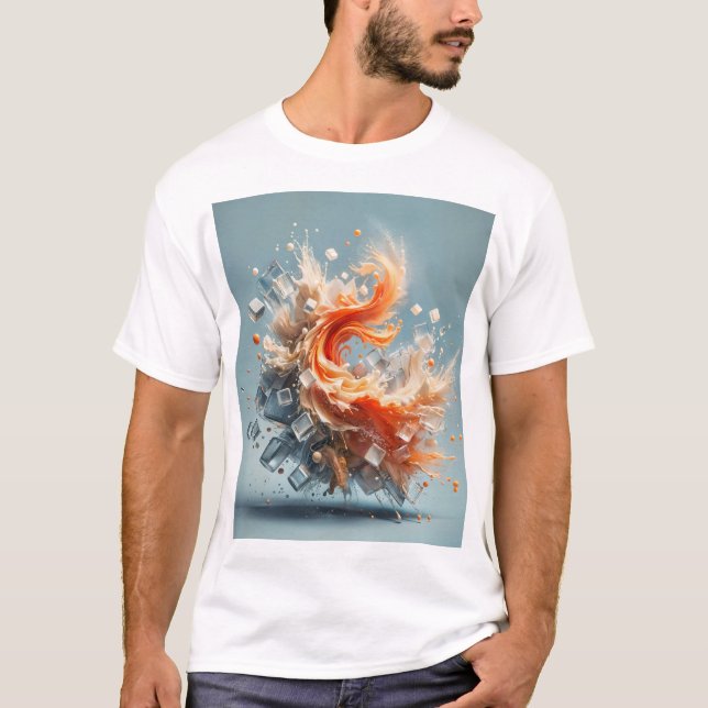 Camiseta Splash Tropical (Frente)