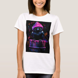 Camiseta Splashy raven