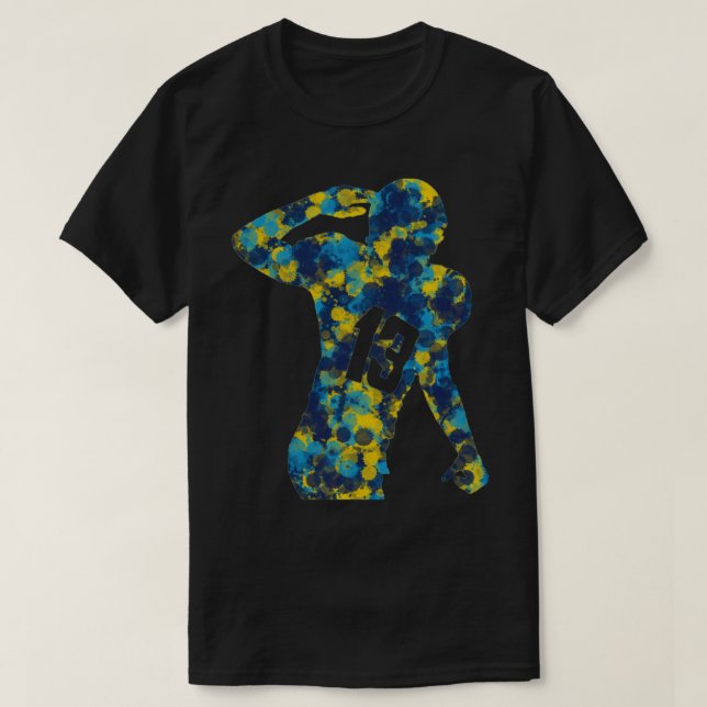 Camiseta Splatter Allen (Frente do Design)