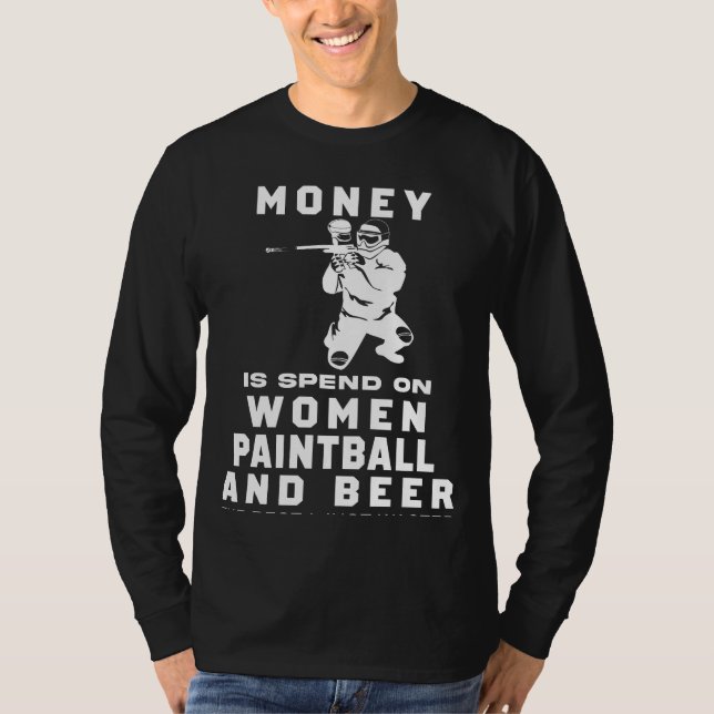 Camiseta Splatter e Snickers! Engraçado, a maior parte do m (Frente)
