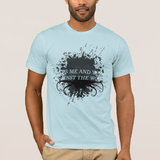 Camiseta Splatter nos homens claros - personalizados