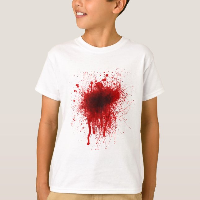 Camiseta Splatter Realista (Frente)