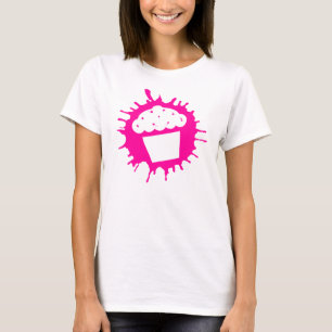 Camiseta splatz do cupcake