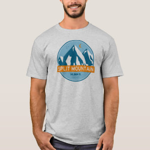 Camiseta Split Mountain Califórnia Estrelas Lua