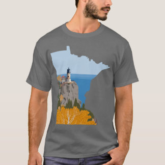 Camiseta Split Rock Lighthouse Minnesota Sticker