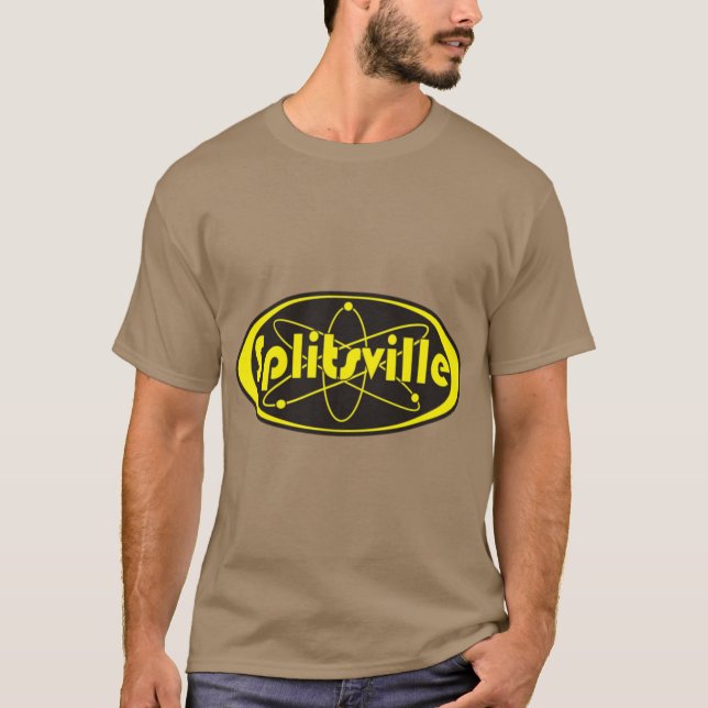 Camiseta Splitsville amarelo Premium (Frente)