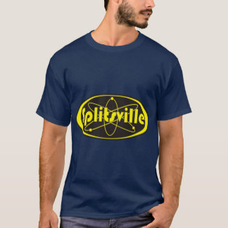 Camiseta Splitsville preto amarelo Oversized