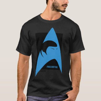 Camiseta Spock Fascinando Original Azul