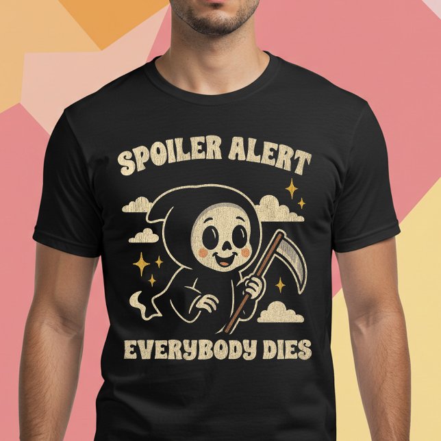 Camiseta Spoiler Alerta Todos Morrem (Criador carregado)