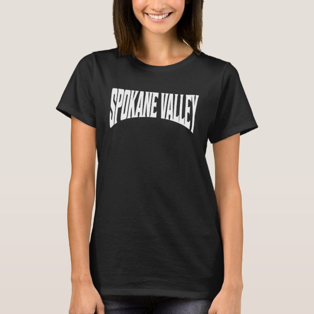 Camiseta Spokane Valley Washington (Frente)