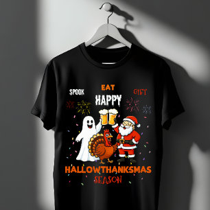 Camiseta Spook Eat Gift Happy Hallowthanksason