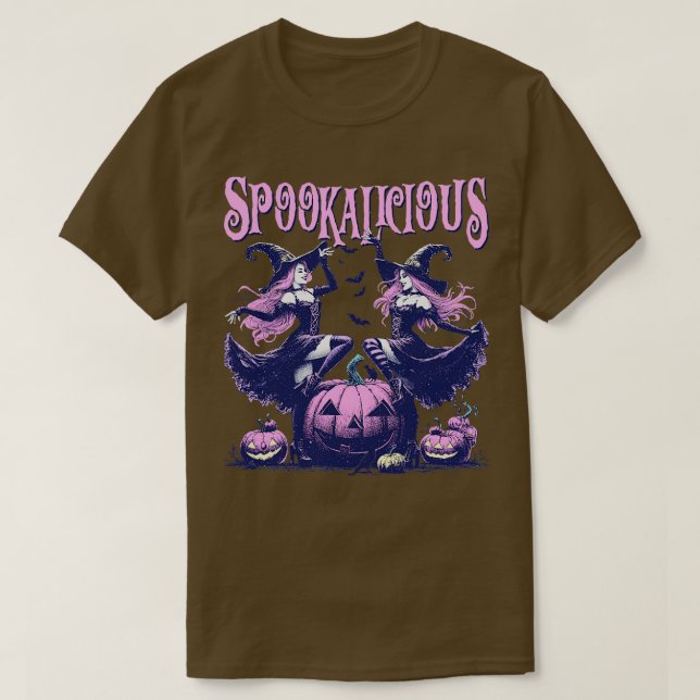 Camiseta Spookalious (Frente do Design)
