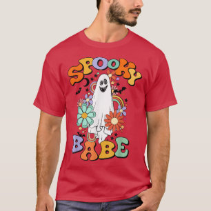 Camiseta Spooke Babe Floral de Halloween