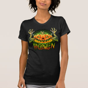 Camiseta Spookeen Neon Bat Pumpkin