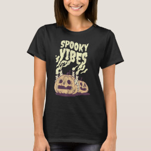 Camiseta Spookes Vibes Assustador Pumpkins Halloween