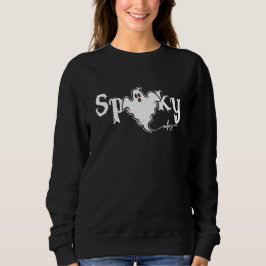Camiseta Spookes Vibes Ghost Halloween Typografia
