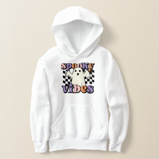 Camiseta Spookes Vibes Halloween Hoodie (Postura )