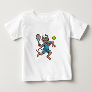 Camiseta Spookie Krampus Jogando Tênis no Esporte