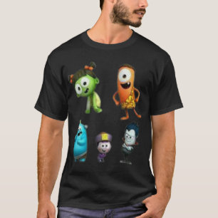 Camiseta Spookiz - adesivo de halloween