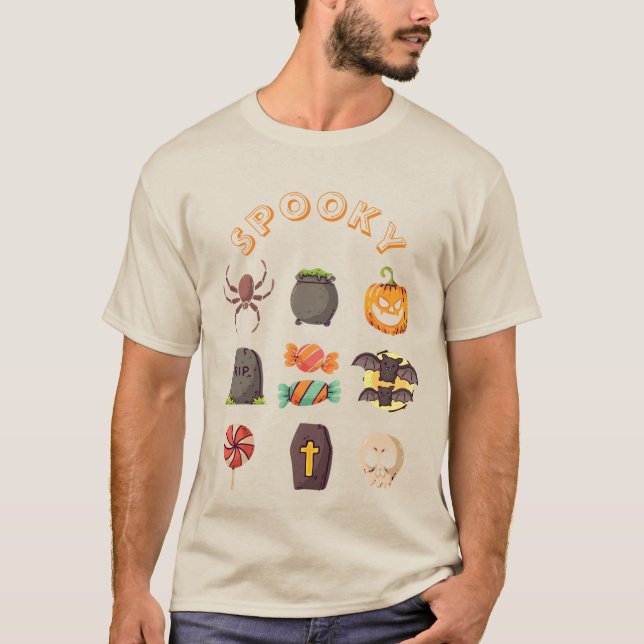 Camiseta Spooky (Frente)