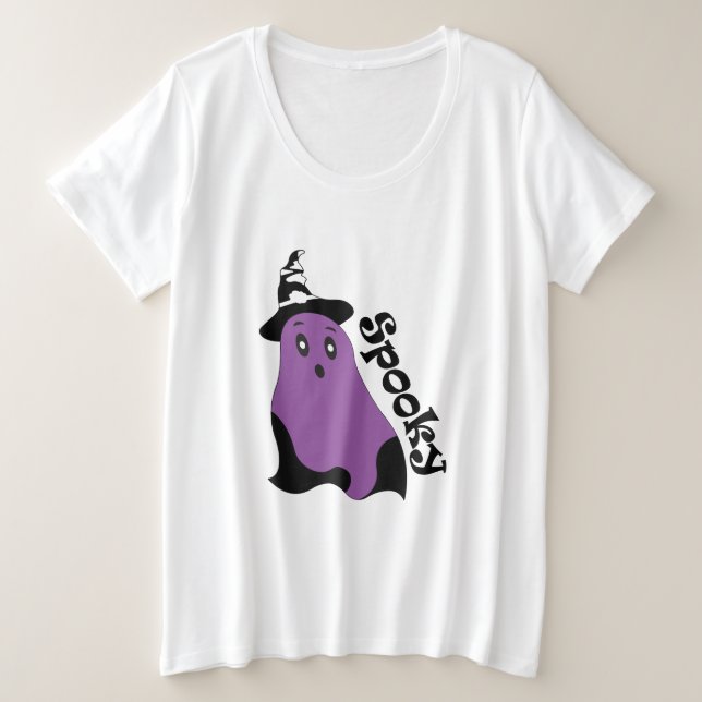 Camiseta Spooky (Frente do Design)
