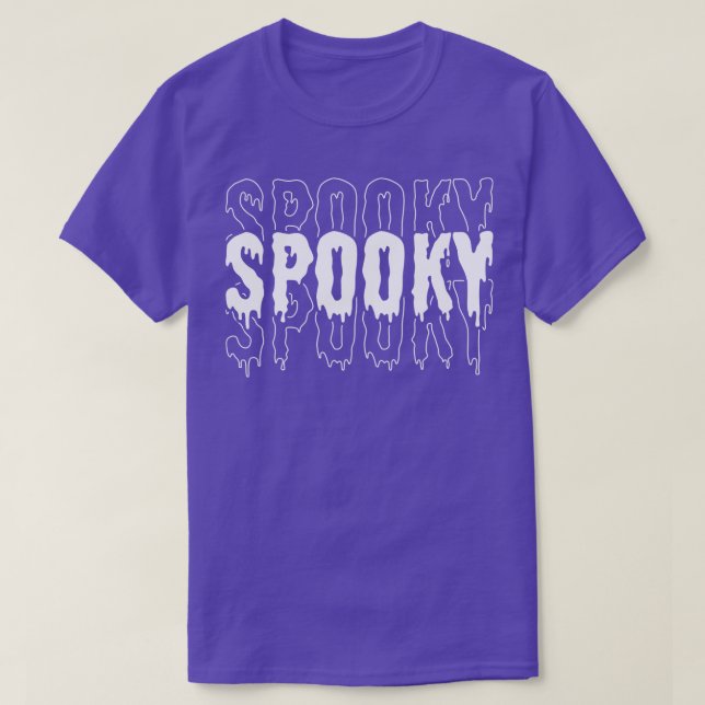 Camiseta Spooky (Frente do Design)