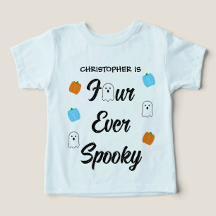 Camiseta Spooky 4º aniversário