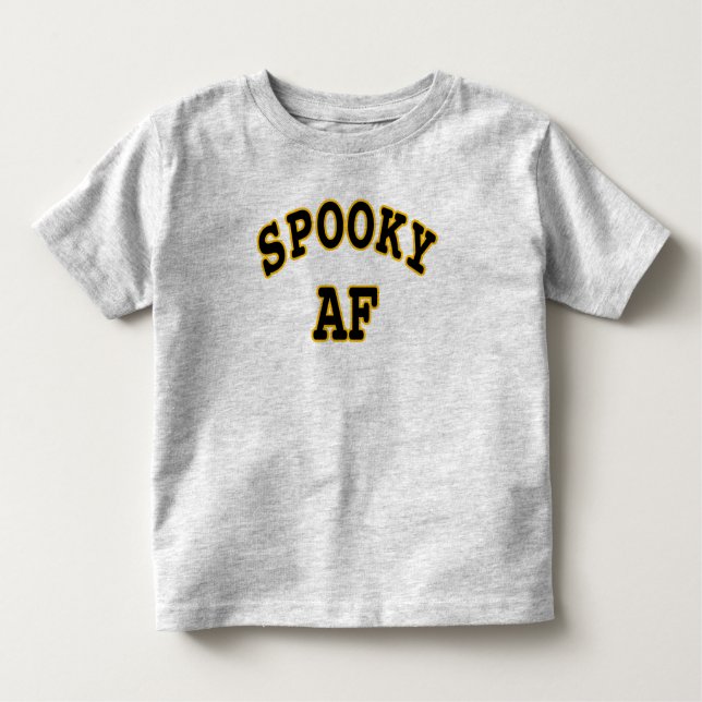 CAMISETA SPOOKY AF- HALLOWEEN UGLY (Frente)