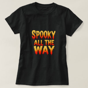 Camiseta Spooky All way - Lixo de Slimo no Halloween