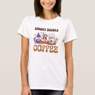 Camiseta Spooky Antes do Café