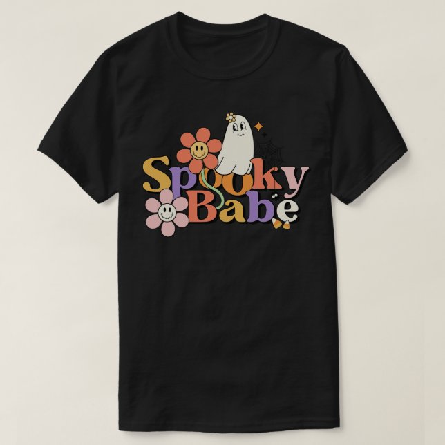 Camiseta Spooky Babe 1 (Frente do Design)