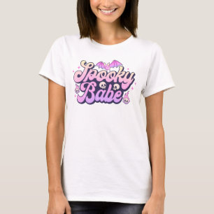Camiseta Spooky Babe Cute Halloween