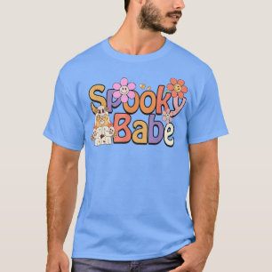 Camiseta Spooky Babe Halloween Clássico