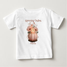 Camiseta Spooky Babe Pumpkin para Meninas