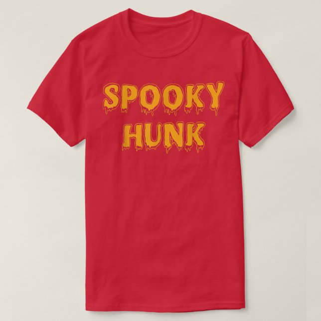 Camiseta Spooky Babe Spooky Hunk Funny Matching Couples Hal (Frente do Design)