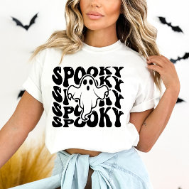 Camiseta Spooky Cute Ghost Halloween