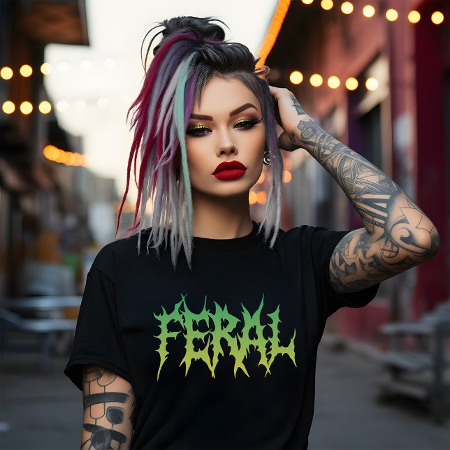 Camiseta Spooky Feral (Criador carregado)
