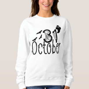 Camiseta Spooky Ghost Halloween 31 de outubro
