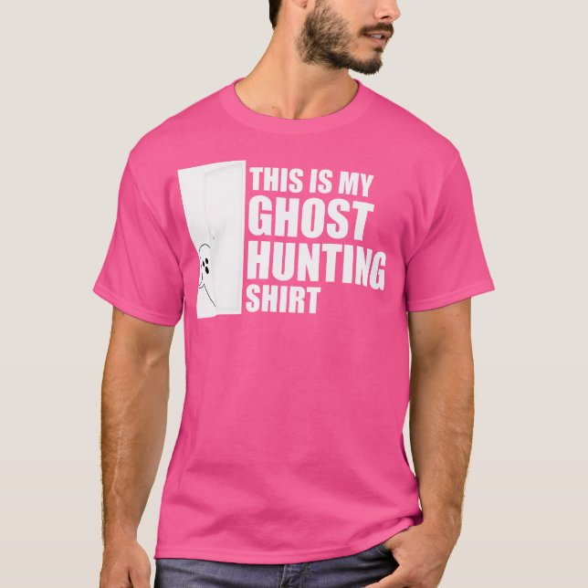 Camiseta Spooky Ghost Hunting For Paranormal Believers (Frente)