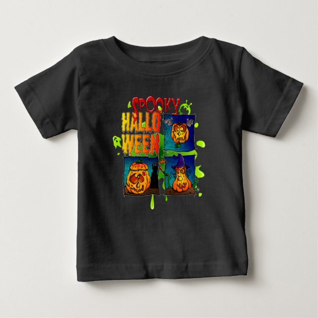 Camiseta Spooky Halloween (Frente)