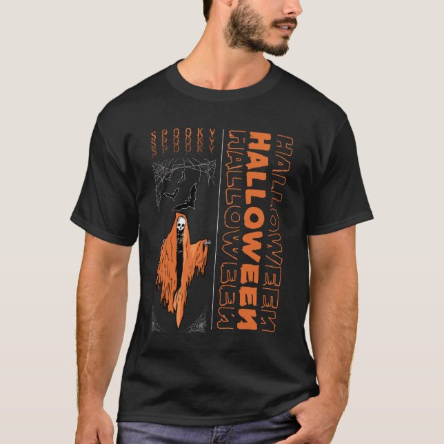 Camiseta Spooky Halloween (Frente)