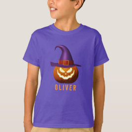 Camiseta Spooky Halloween Jack O Nome Lantern