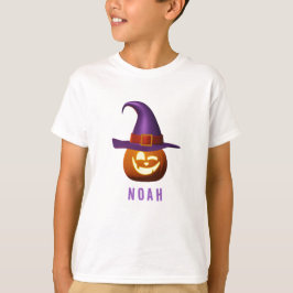 Camiseta Spooky Halloween Jack O Nome Lantern