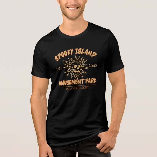 Camiseta Spooky island - summer halloween (Frente)