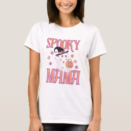 Camiseta Spooky Mama Halloween Tshirt